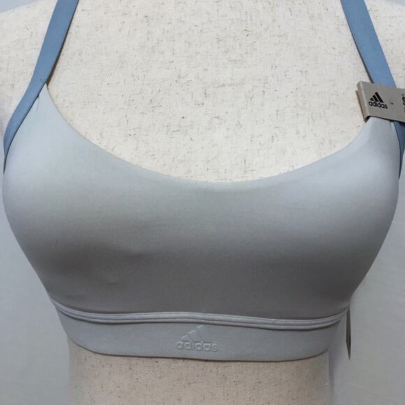 Adidas NWT Pull On T-back Sports Bra Women S - Picture 3 of 9